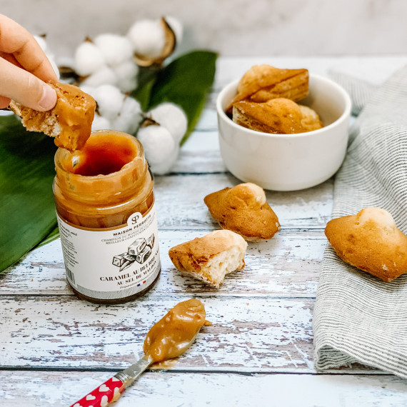 Salted butter caramel jam