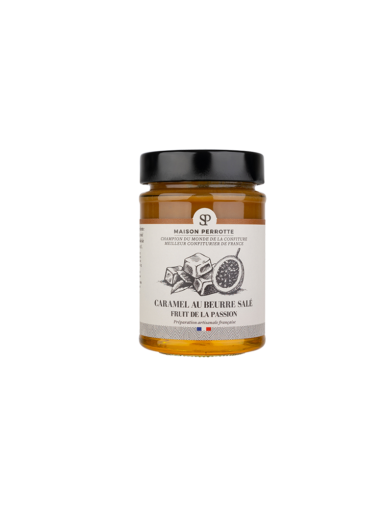 Maison Perrotte salted butter caramel passion fruit - 1