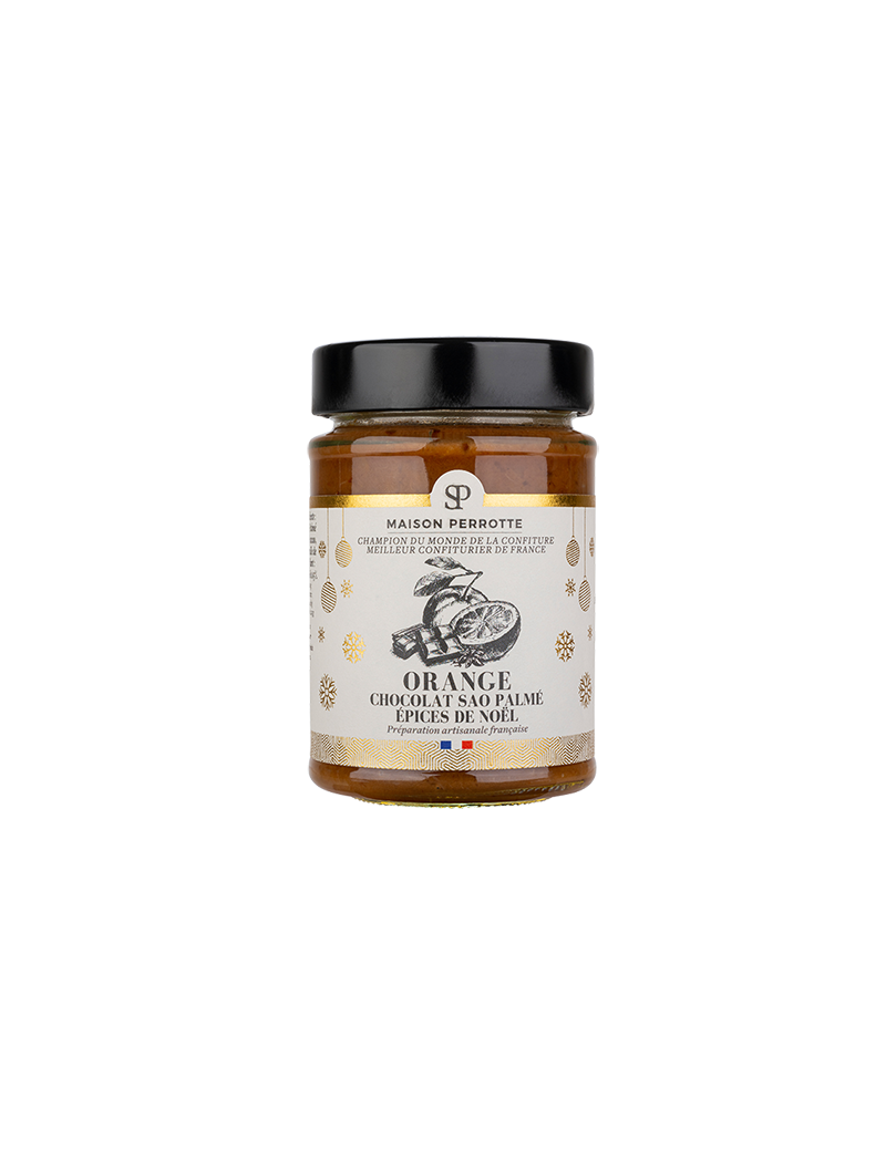 Sao Palmé Orange Chocolate Christmas Spice Jam