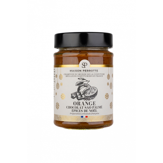 Sao Palmé Orange Chocolate Christmas Spice Jam