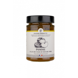 Apple Jam with Yuzu Juice and Black Sesame