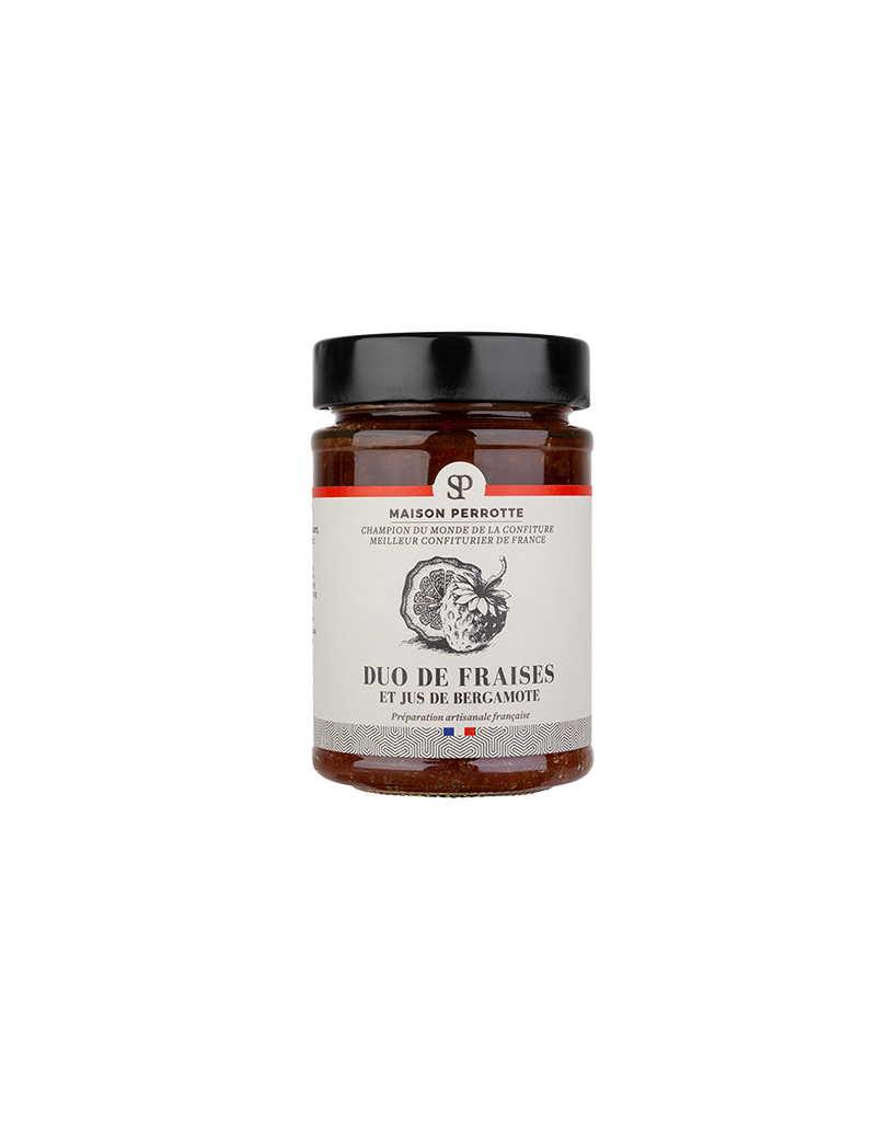 Jam - Duo of strawberries and bergamot juice