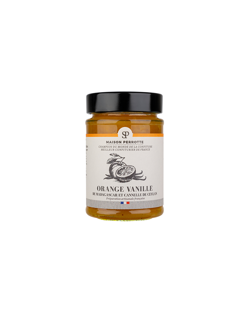 Orange Jam Madagascar vanilla and Ceylon cinnamon
