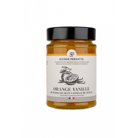 Orange Jam Madagascar vanilla and Ceylon cinnamon