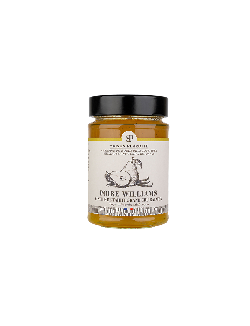 Poire Williams Vanille de Tahiti Grand Cru Raiatea Jam