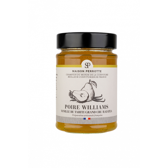 Poire Williams Vanille de Tahiti Grand Cru Raiatea Jam