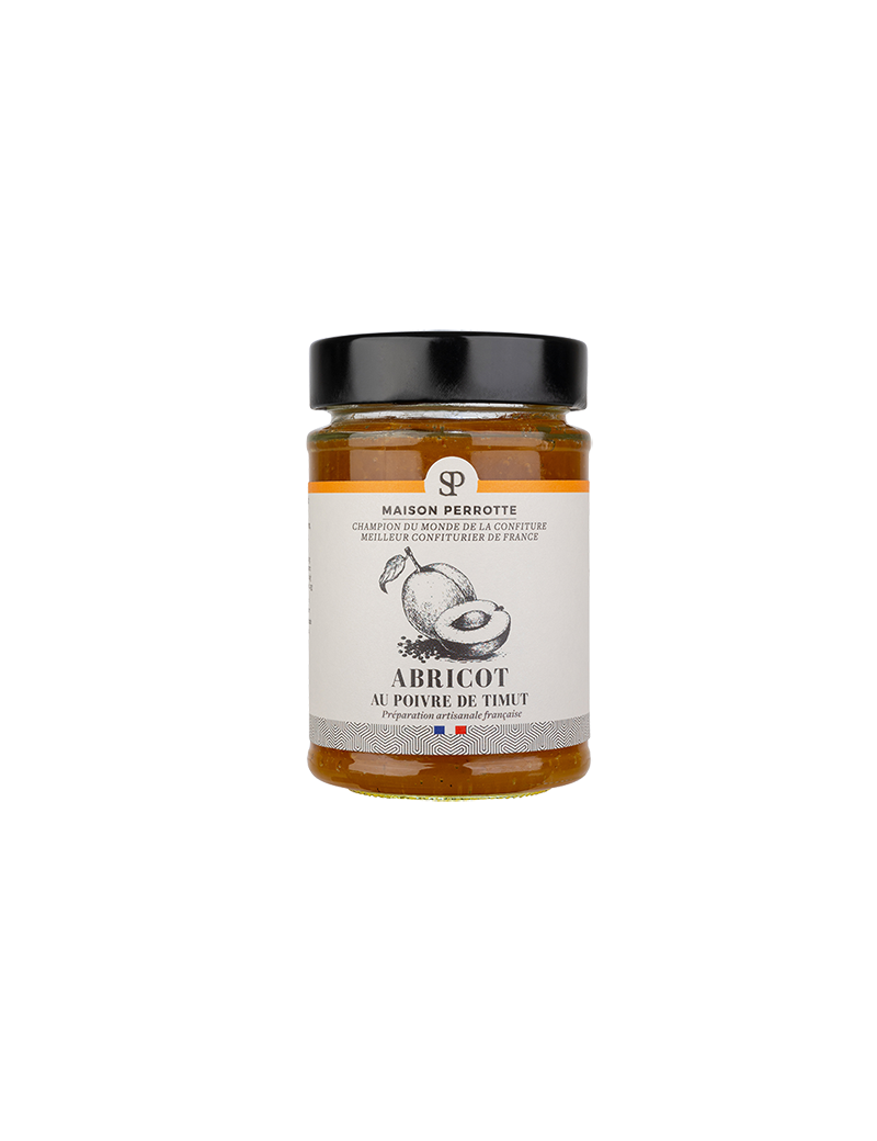 Apricot jam with Timut pepper