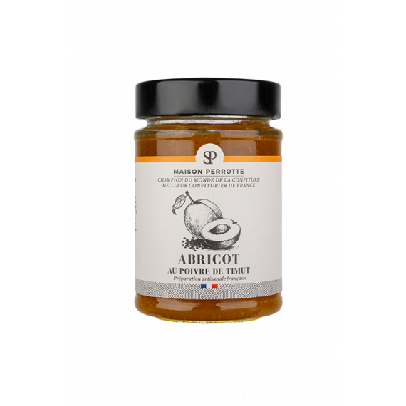 Apricot jam with Timut pepper
