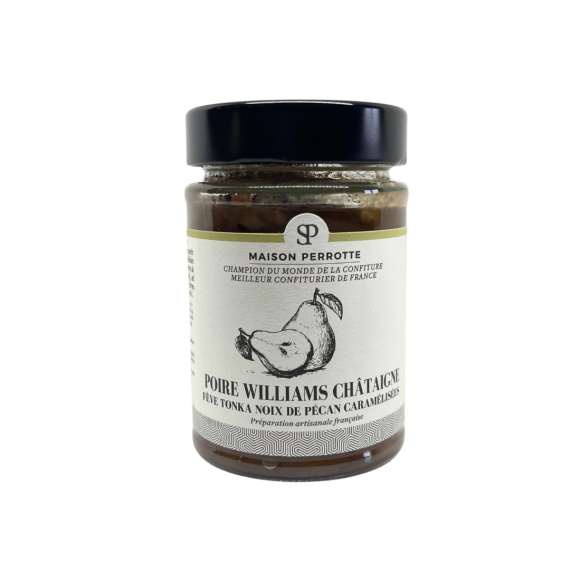 Williams Pear Chestnut Tonka Bean Caramelized Pecans - 1