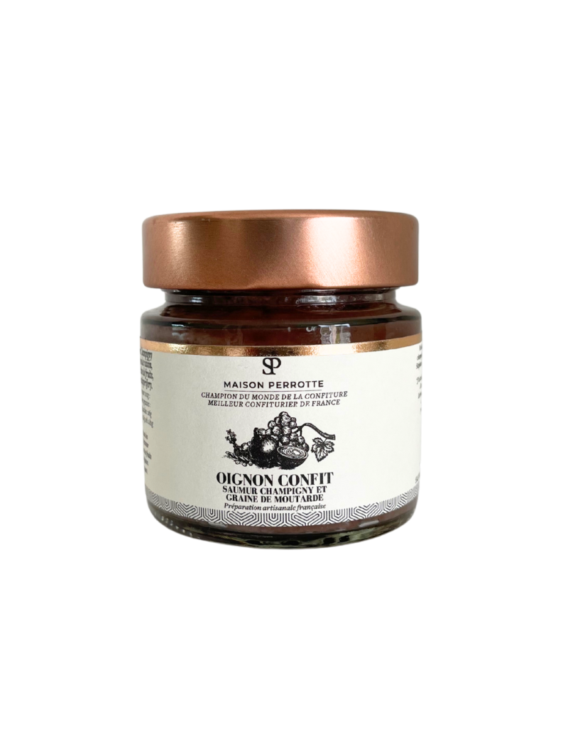 Saumur Champigny onion confit with mustard seeds - 1