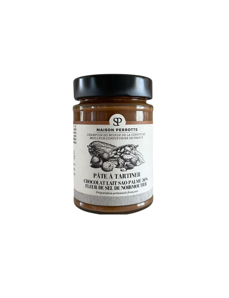 Milk chocolate spread Sao Palmé 36% Fleur de sel de Noirmoutier - 1