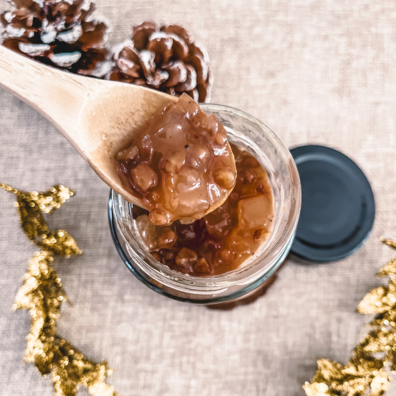Williams Pear Chestnut Tonka Bean Caramelized Pecans - 2