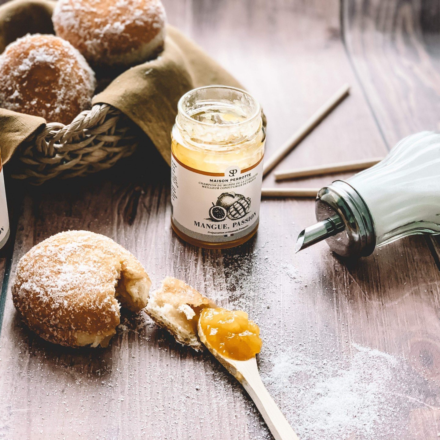 Berliner jam doughnuts