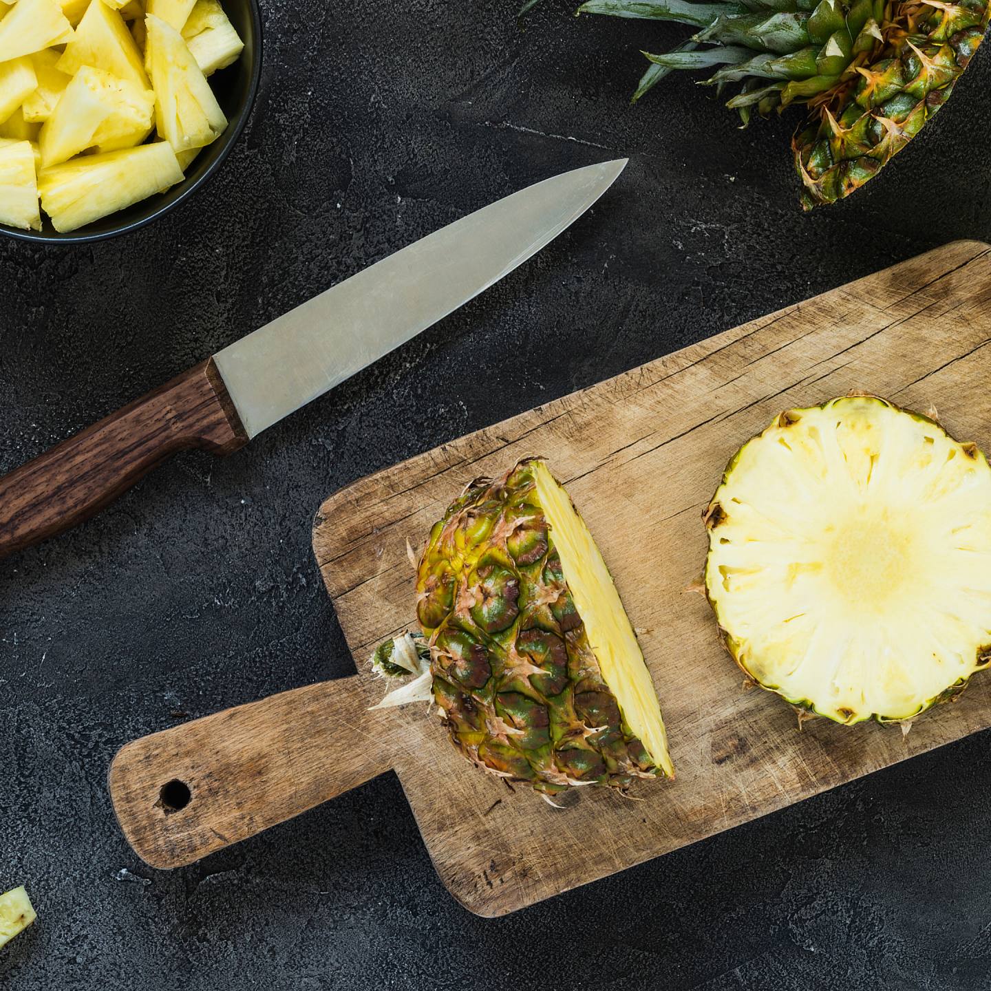 Pineapple, date and gingerbread spice jam