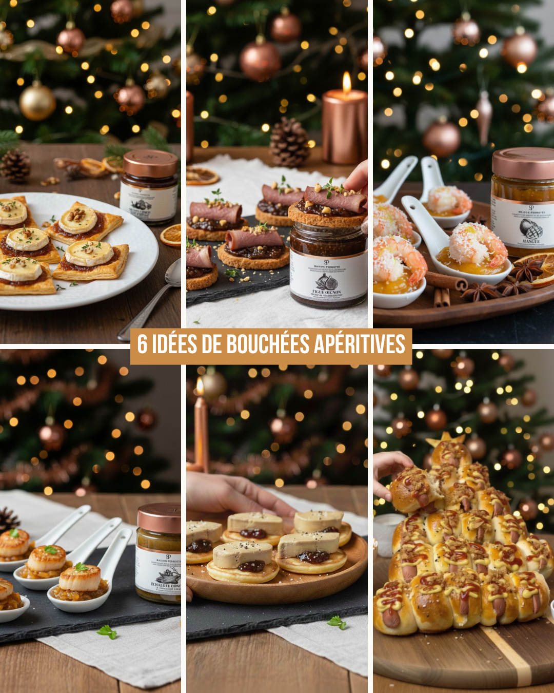 Holiday Appetizers: 6 Creative Recipes with Maison Perrotte