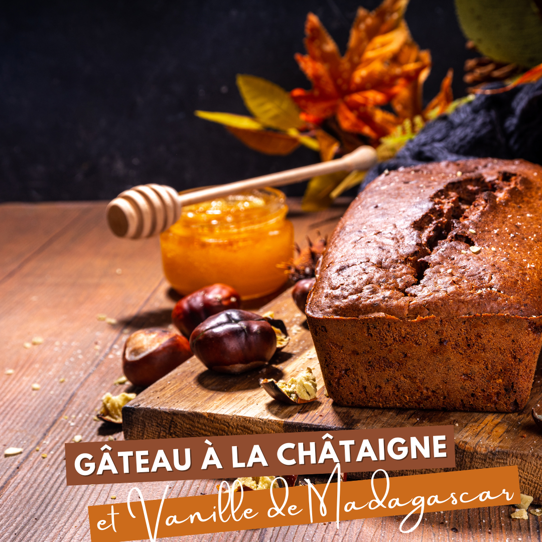 Chestnut and Madagascar Vanilla Cake